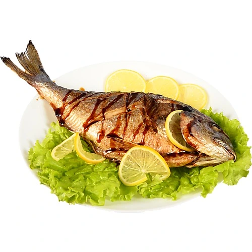 Дорадо запечена в соусі