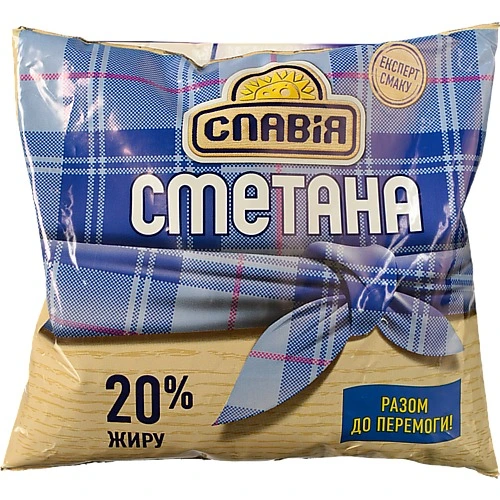 Сметана Славія 20% 350г