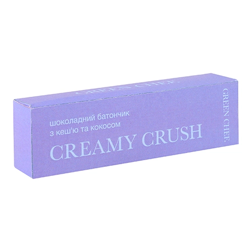 Батончик Green Chef Creamy Crush з кешю і кокосом, 45 г