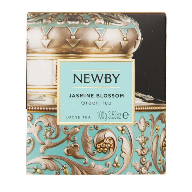 Чай зелений листовий Jasmine Blossom Newby к/у 100г