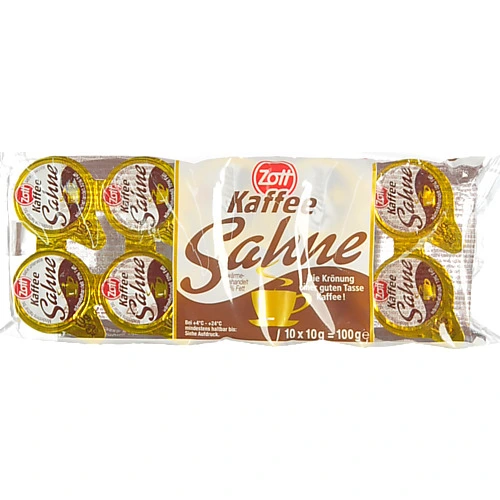 Вершки Zott 10% до кави 10х10г
