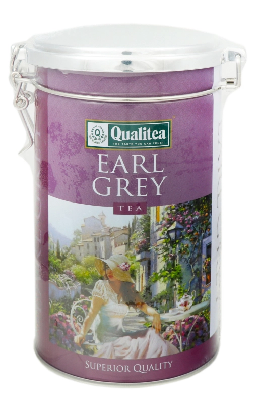 Чай чорний листовий з бергамотом Earl Grey Qualitea з/б 200г