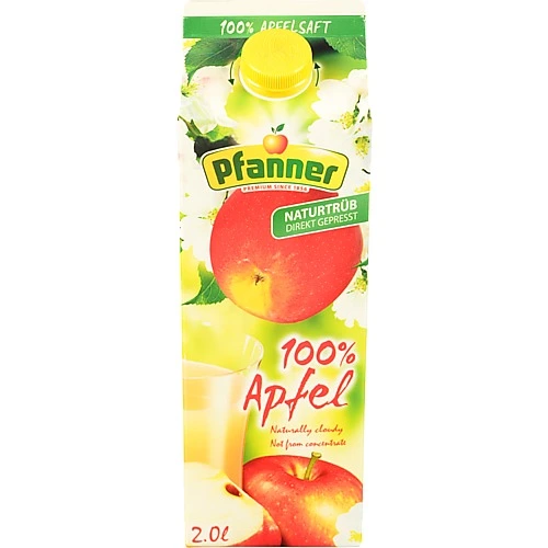 Сік яблучний 100% Pfanner т/п 2л