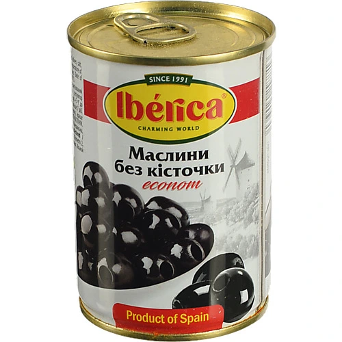 Маслини без кісточки Econom Iberica з/б 280г