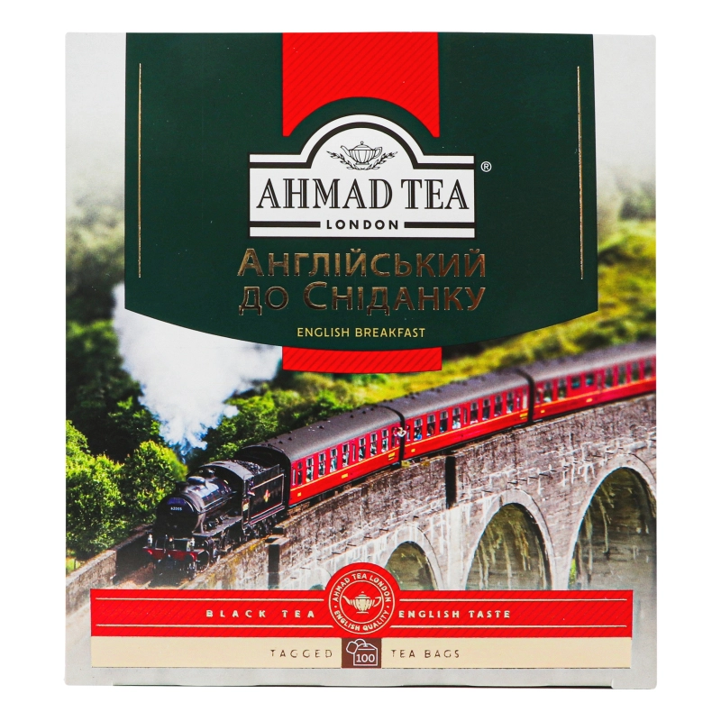 Чай Ахмад 100 пакетиків English Breakfast