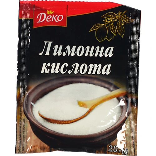 Лимонна кислота Деко 20г
