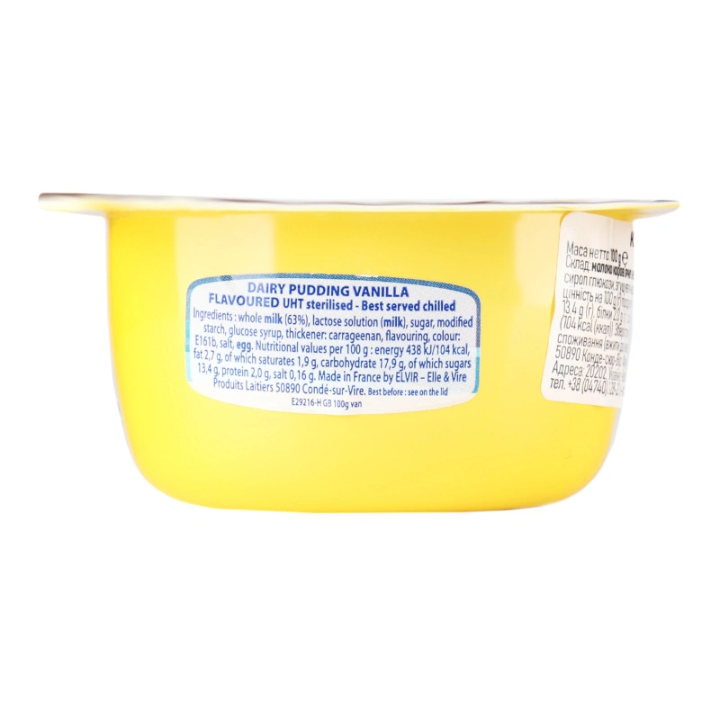 Крем-десерт 2.7% зі смаком ванілі Elle&Vire ст 100г