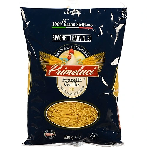 Макарони Primeluci Spaghetti Baby 20 - 500г