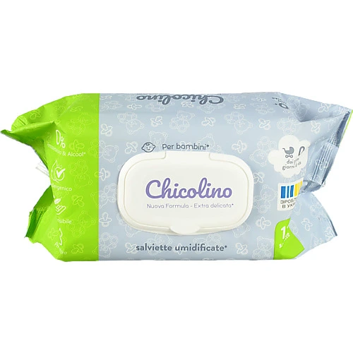 Серветки вологі для дітей Chicolino 120шт