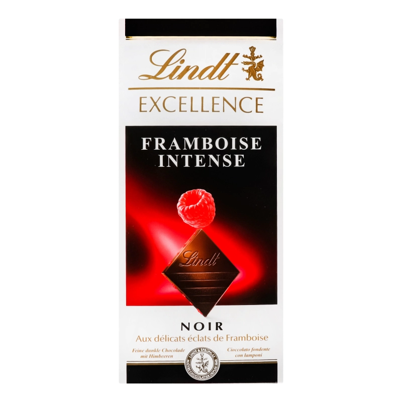 Шоколад чорний Framboise Intense Excellence Lindt к/у 100г