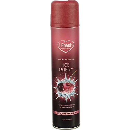 Освіжувач повітря Ice cherry Premium aroma iFresh 300мл