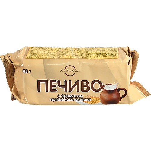 Печиво Sweet Melodies 185г до чаю пряжене молоко