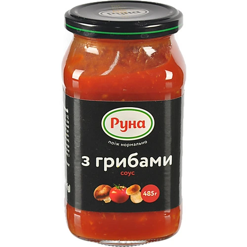 Соус Руна з грибами 485г