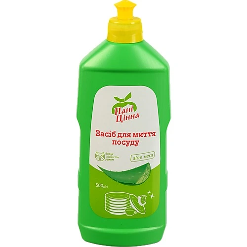 Засіб для миття посуду Пані Цінна 500мл алое вера