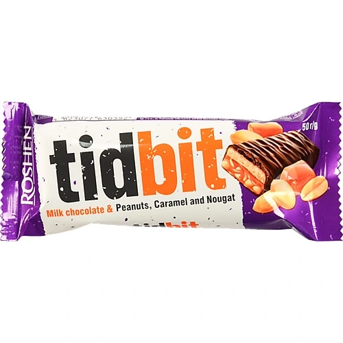 Шоколадний батончик Рошен Тідбіт 50г