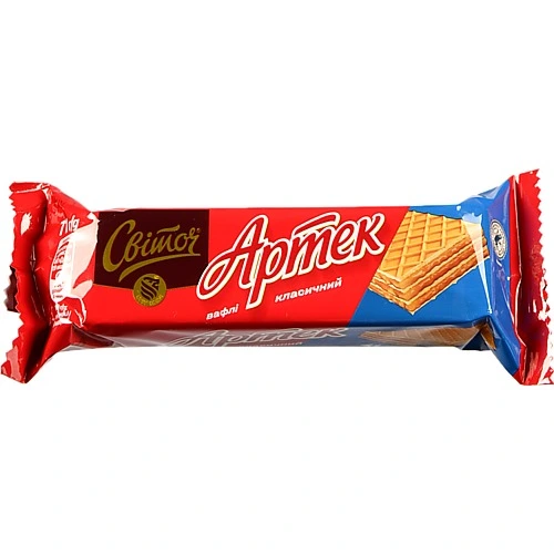 Вафлі класичні Артек Світоч м/у 71г