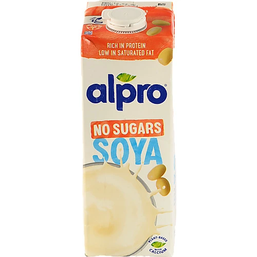 Напій соєвий без цукру Alpro 1л