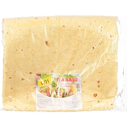 Лаваш 0,01 [Одеськийk 5 листів, 450 г