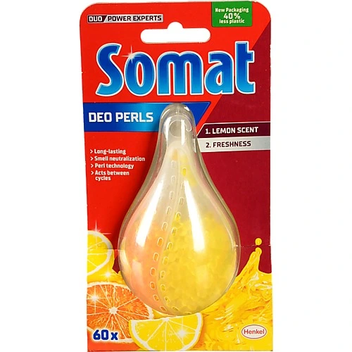 Ароматизатор д.посудомийних машин Сомат лимон