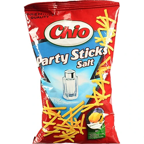 Соломка картопляна Chio з морською сіллю 70г
