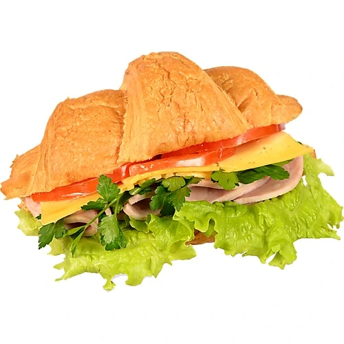 Круасан з шинкою