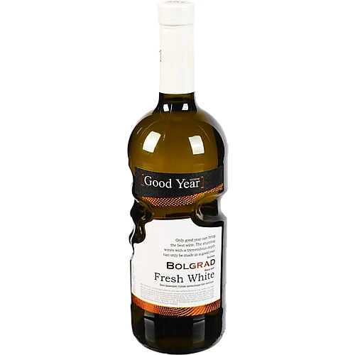 Вино Болград 0.75л напівсолодке біле Fresh White