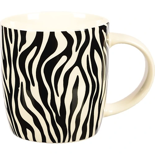 Кружка порцелянова анімалістичний принт в асортименті 350мл