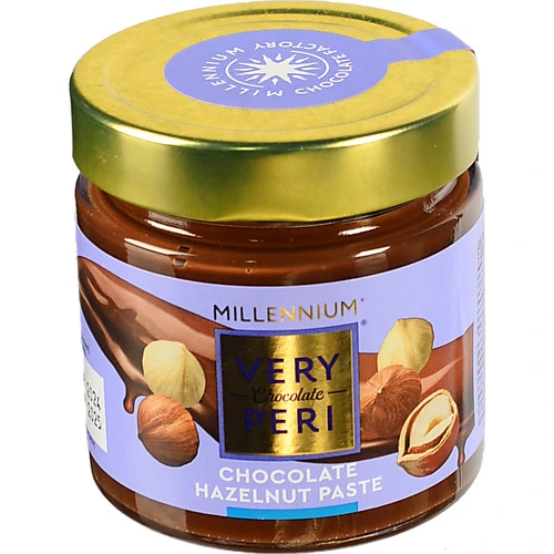 Паста горіхова з фундука з додаванням какао Very Peri Millennium с/б 230г