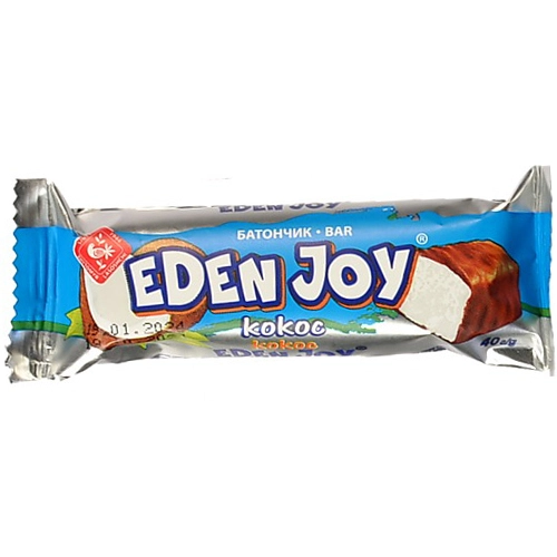 Глазуровані цукерки Eden Joy Кокос 40г