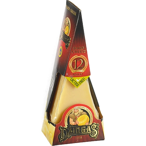 Сир Dziugas Mild 180г 40% 12 міс. витримки твердий