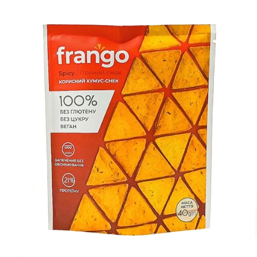 Хумус-снек Пряний смак Frango д/п 40г