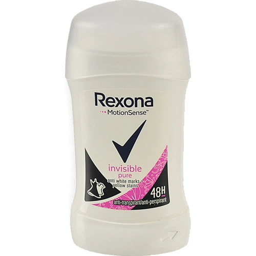 Антиперспірант жіночий Невидима на чорному і білому Rexona 40мл