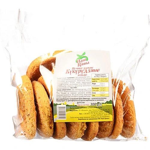 Печиво Панi цiнна 300г кукурудзяну здобне кiльце