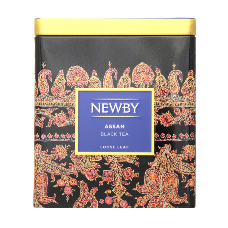 Чай чорний байховий крупнолистовий Assam Newby з/б 125г