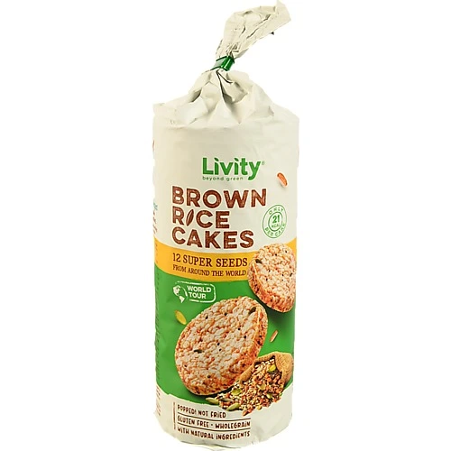 Хлібці Livity / B.yond 100г 12 супер злаків