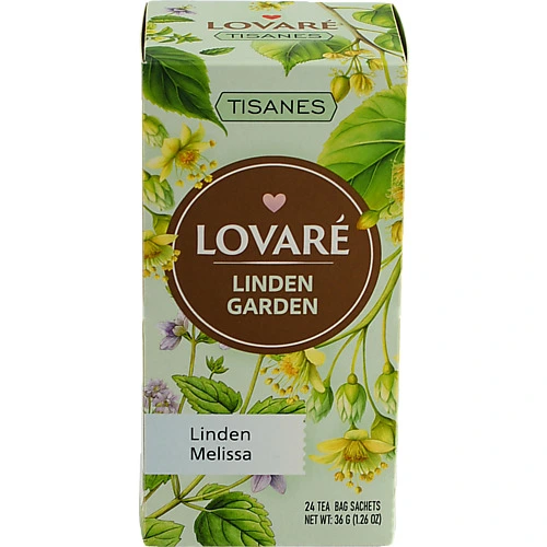 Чай Lovare [Ліповий Садk Бленд трав'яного чаю з фруктами та плодами 241.5г