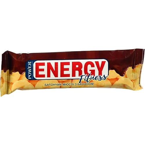 Батончик-мюслі Power Energy 30г банан