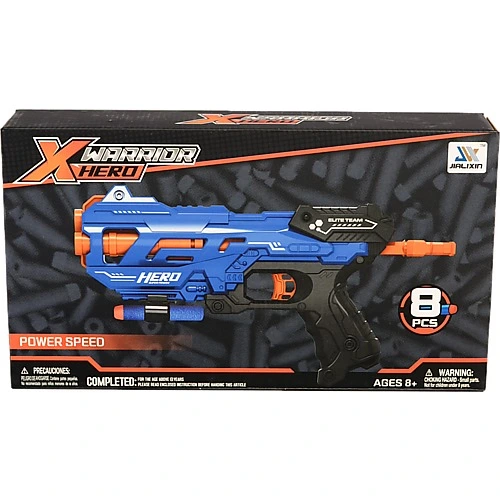 Зброя іграшкова для дітей від 3років JLX7242 Бластер Qunxing Toys 1шт