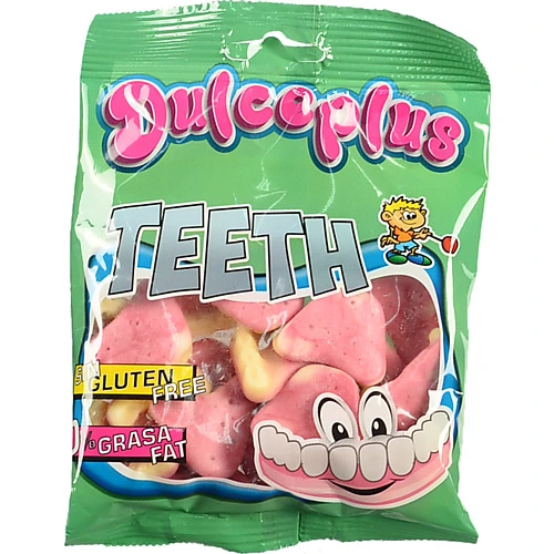 Цукерки жувальні Teeth Dulceplus м/у 100г