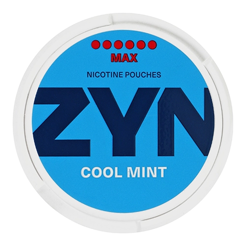Безтютюнові подушечки Zyn Cool Mint Max нікотиновмісні