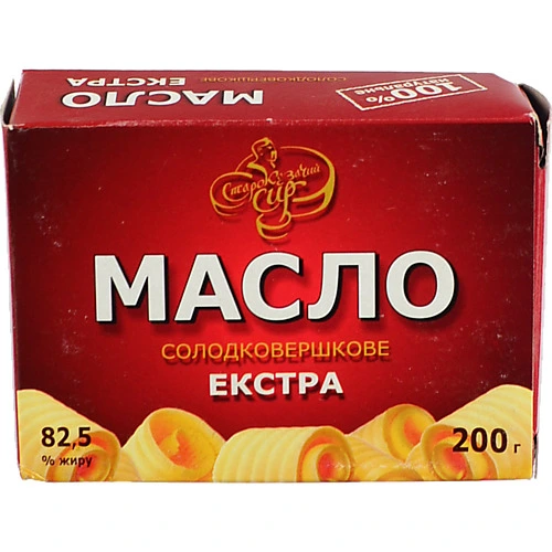 Масло Старокозацький сир 200г 82.5% солодковершкове