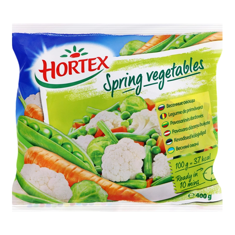 Суміш овочева глибокої заморозки Весняні овочі Hortex м/у 400г