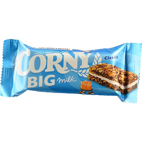 Батончик злаковий з молочною начинкою Milk Corny м/у 40г