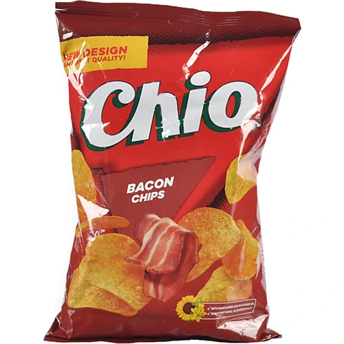 Чипси картопляні Bacon Chio м/у 75г