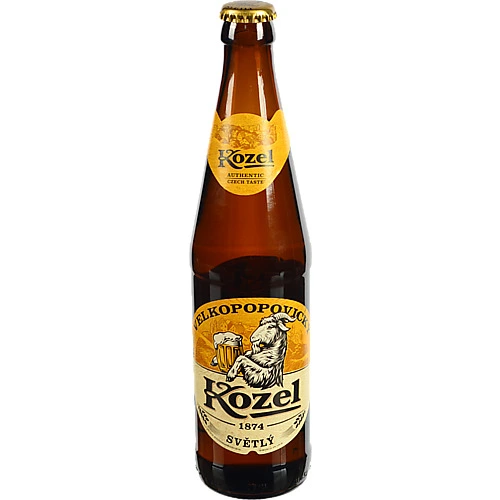 Пиво Velkopopovick? Kozel 0.45л світле