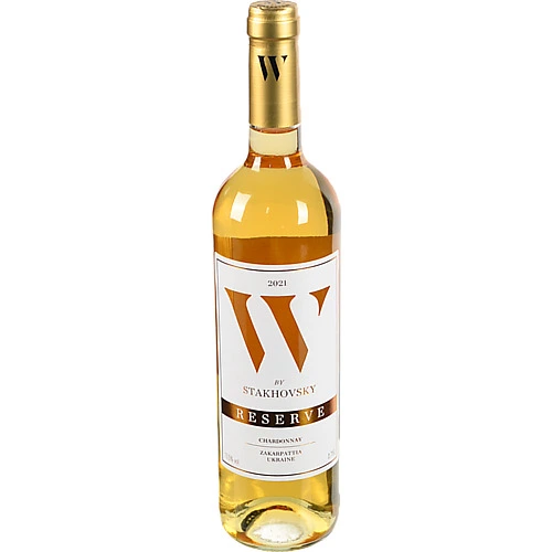 Вино Stakhovsky Wines 0.75л шардоне резерв біле сухе