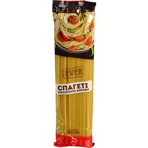 Спагетi 400г EVER