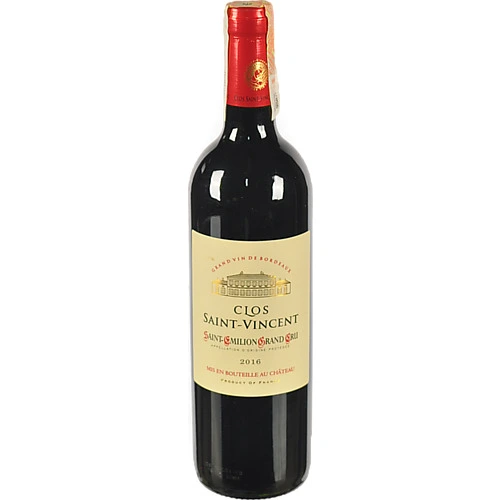 Вино Гранд Ше 0.75л Сен-Вінсан сухе червоне Сен-Емільйон