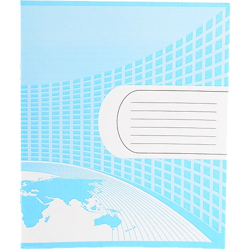 Зошит Поліграфіст 18л лінія два кольори