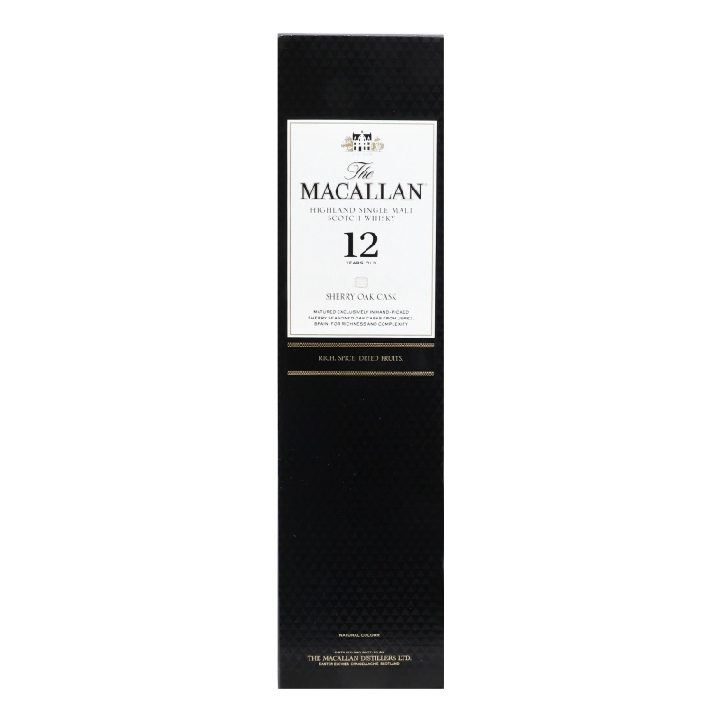 Віскі Макаллан Шерри Каск 0.7л 12 років
